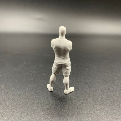 Model Shown 1/32 Scale Muscular Crew Figure – Arms Folded – Summer Collection