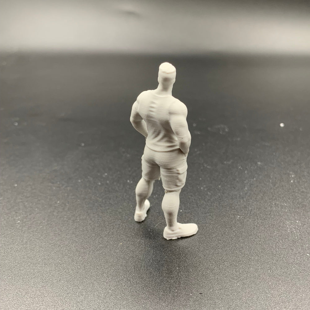 Muscular Crew Figure – Hands in Pockets – Summer Collection 1/32 scale shown