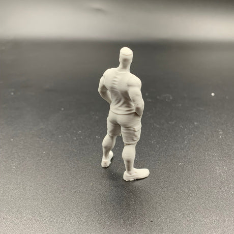 Muscular Crew Figure – Hands in Pockets – Summer Collection 1/32 scale shown