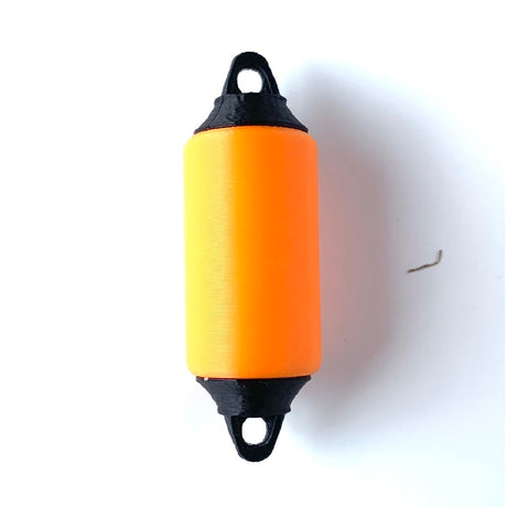 Orange Cylindrical Fender model boat fittings
