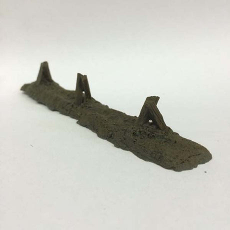 00 Barbed Wire Support Fence model railway