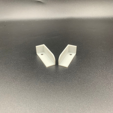 PLA printed sidelamp navigation boards for RC model boats with built-in wire access holes