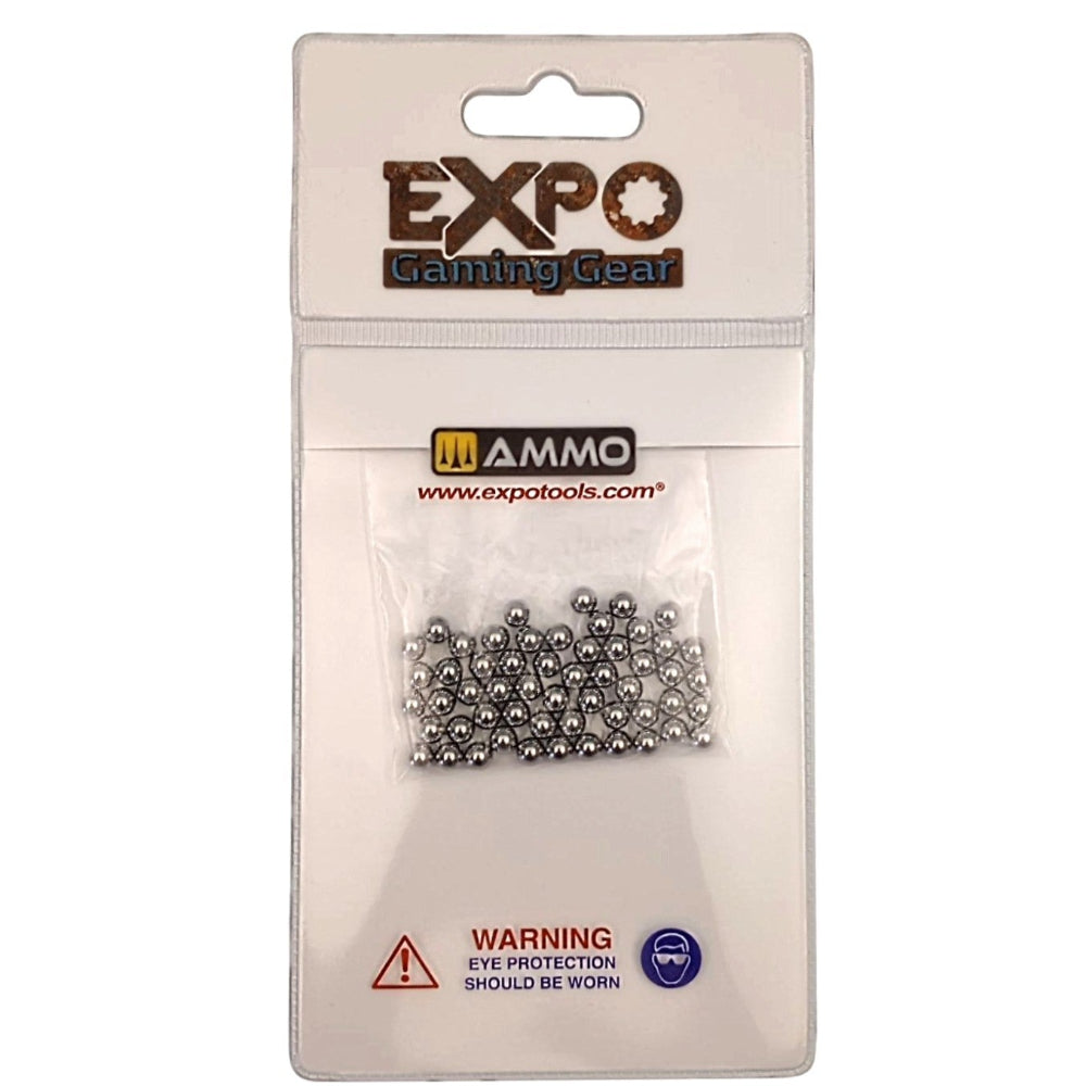 Pack of 50 high-quality stainless steel paint stirring balls,