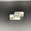 Pair of model boat navigation lamp boards with integrated lamp housing in multiple scale sizes