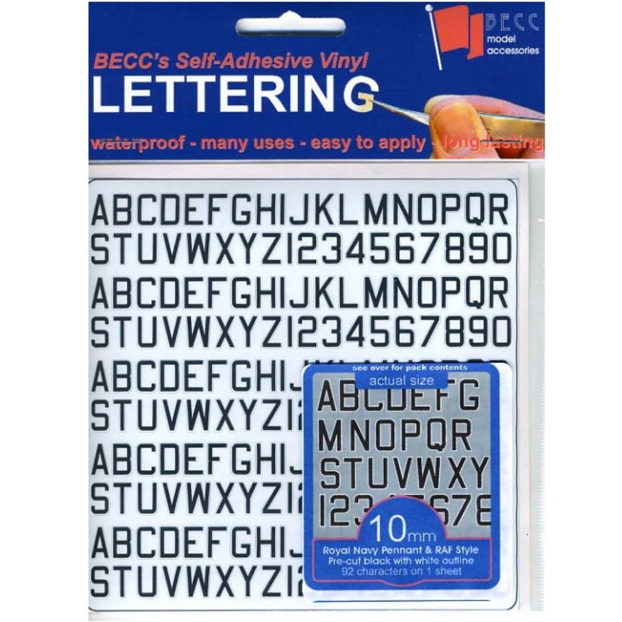 Pennant Lettering RN & RAF -  -  - Model Realm