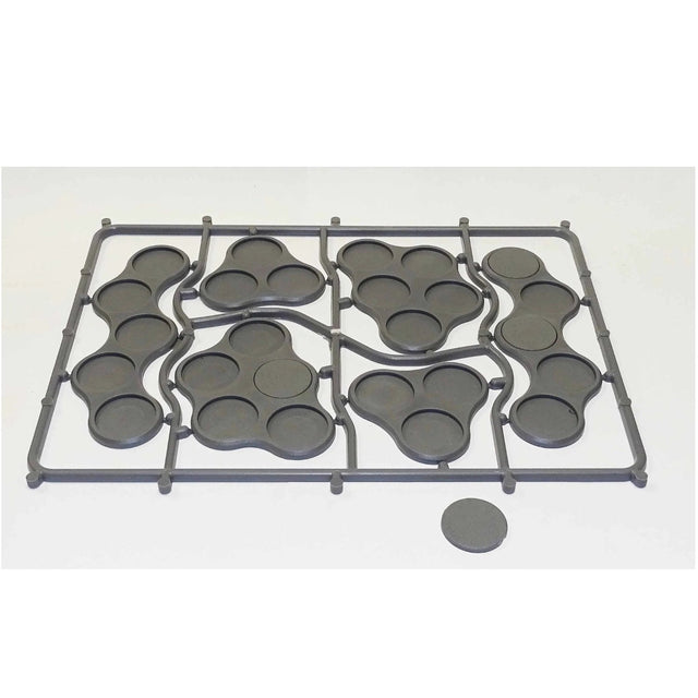 Plastic Bases Set 10. Skirmish movement trays for 20mm round bases -  -  - Model Realm
