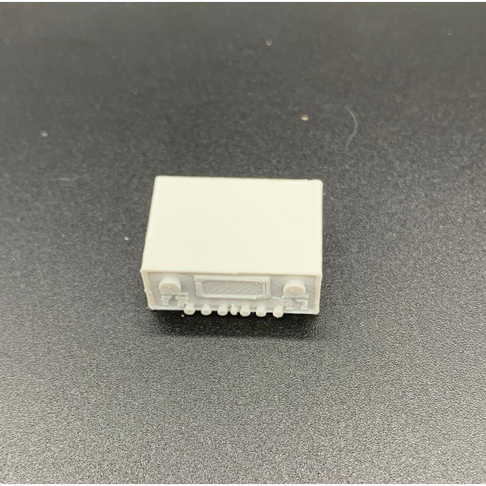 VHF radio model accessory for scale boats and dioramas