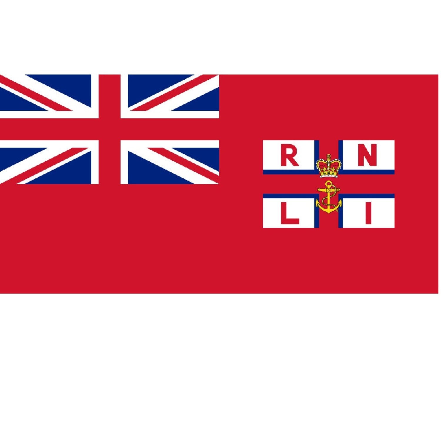 RNLI Red Ensign 75mm -  -  - Model Realm