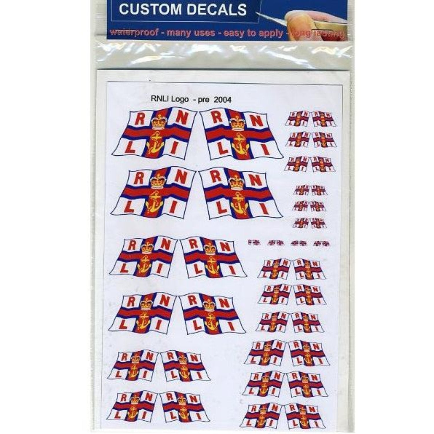 RNLI Vinyl Decal Pre 2004 -  -  - Model Realm