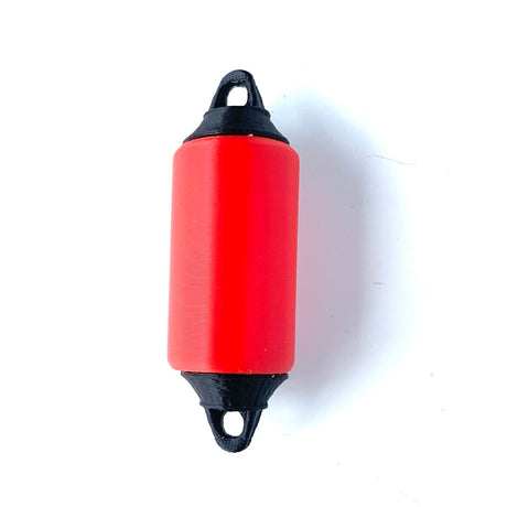 Red Cylindrical Fender model boat fittings