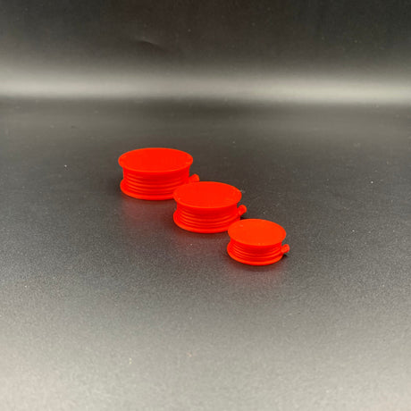 Red scale model fire hose reel detail part for marine and diorama scenes