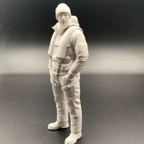 Rescue Crew Figure for dioramas and model boats