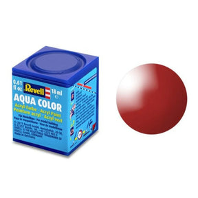 Revell Aqua Color #31 Fiery Red Gloss 18ml - Model Realm