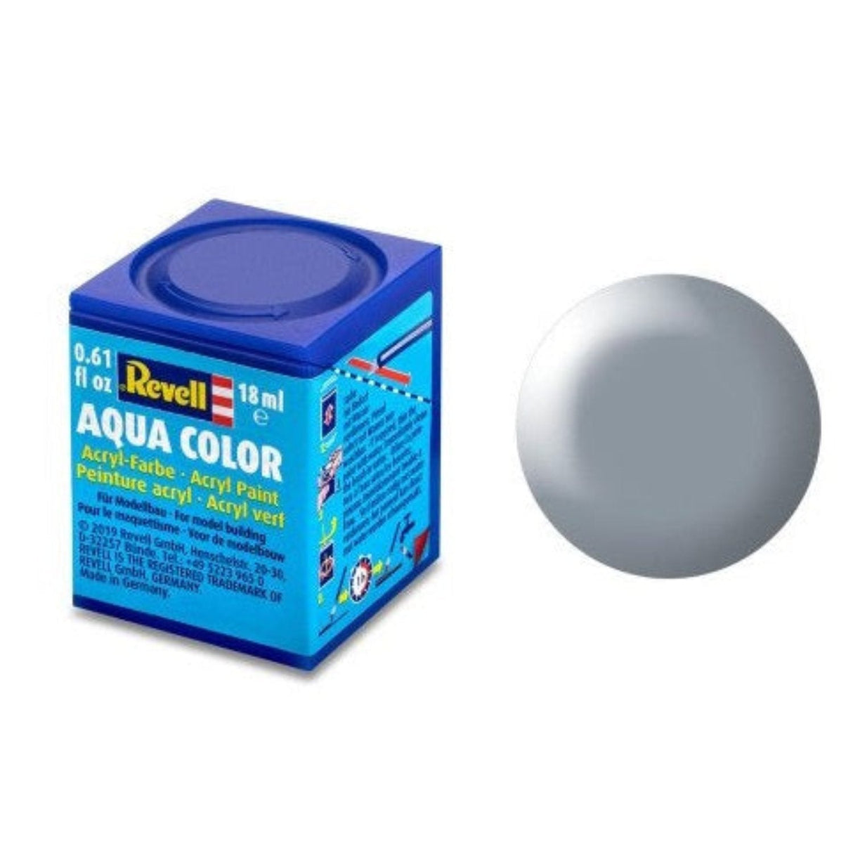 Revell Aqua Color #374 Grey Silk 18ml -  -  - Model Realm