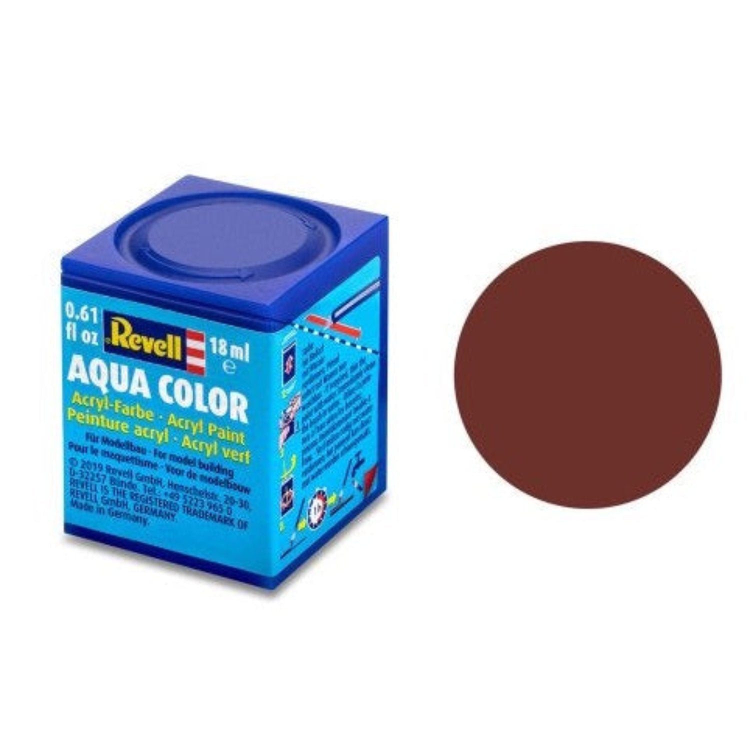 Revell Aqua Color #37 Reddish Brown Matt 18ml -  -  - Model Realm