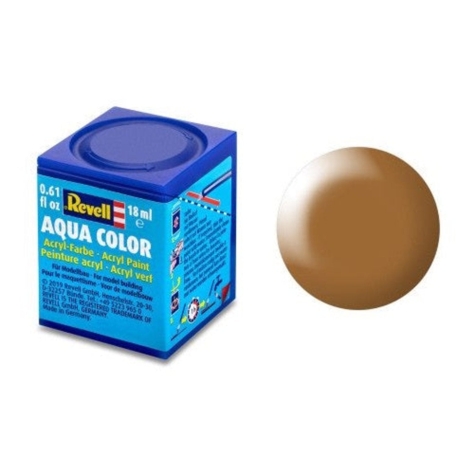 Revell Aqua Color #382 Wood Brown Silk 18ml -  -  - Model Realm