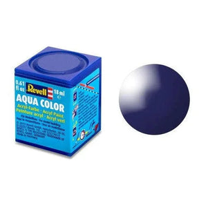 Revell Aqua Color #54 Night Blue Gloss 18ml - Model Realm