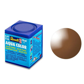 Revell Aqua Color #80 Mud Brown Gloss 18ml - Model Realm