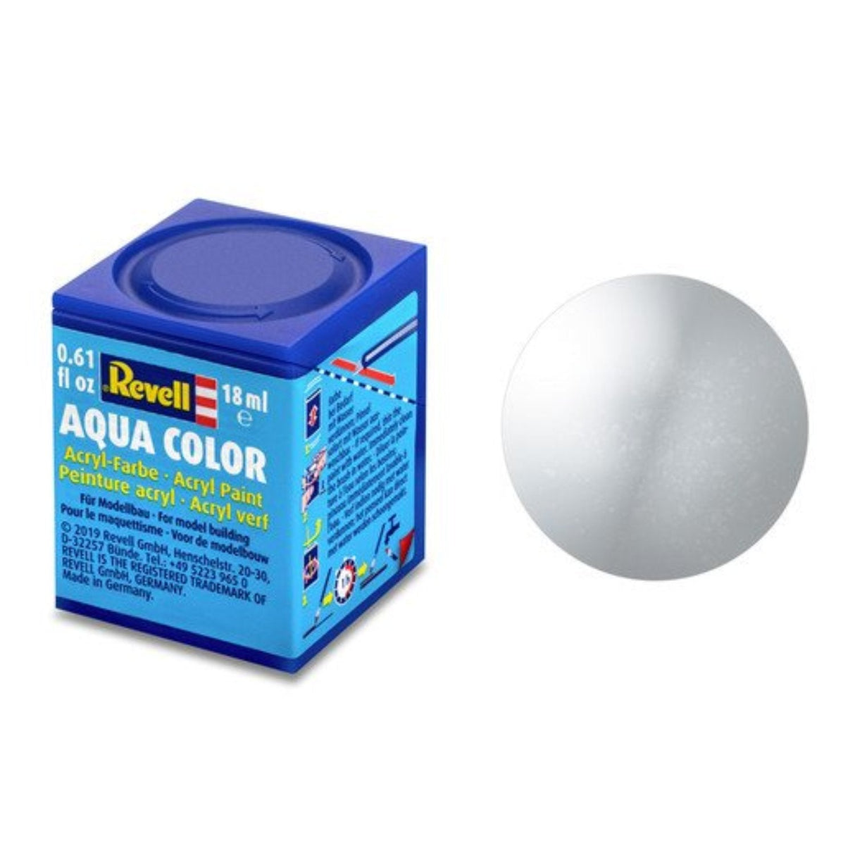 Revell Aqua Color #99 Aluminium Metallic 18ml -  -  - Model Realm