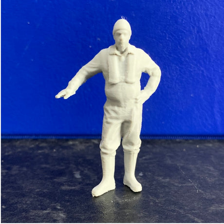 Right Hand Standing Model Boat Crew Figure Fisherman