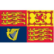 Royal Standard HRH Queen Elizabeth II 125mm -  -  - Model Realm