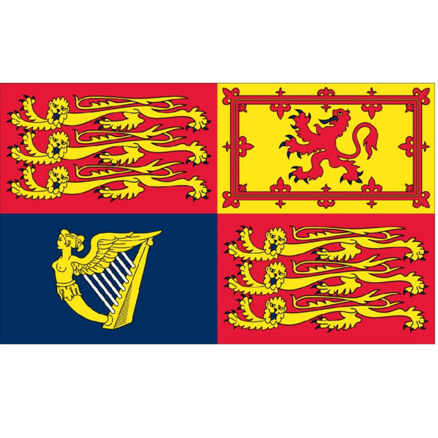Royal Standard HRH Queen Elizabeth II 125mm -  -  - Model Realm