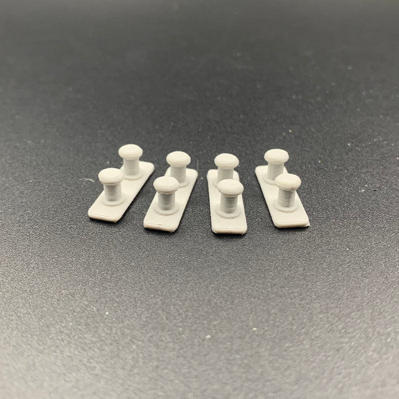 Scale Model Boat Fittings Double Bollards