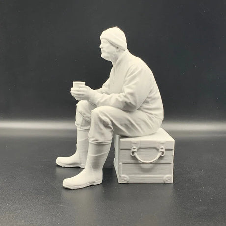 Scale Model Crew Figure Coffee Break