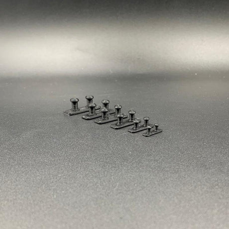 Scale Model Fittings Double Bollards SparkFrame Studios