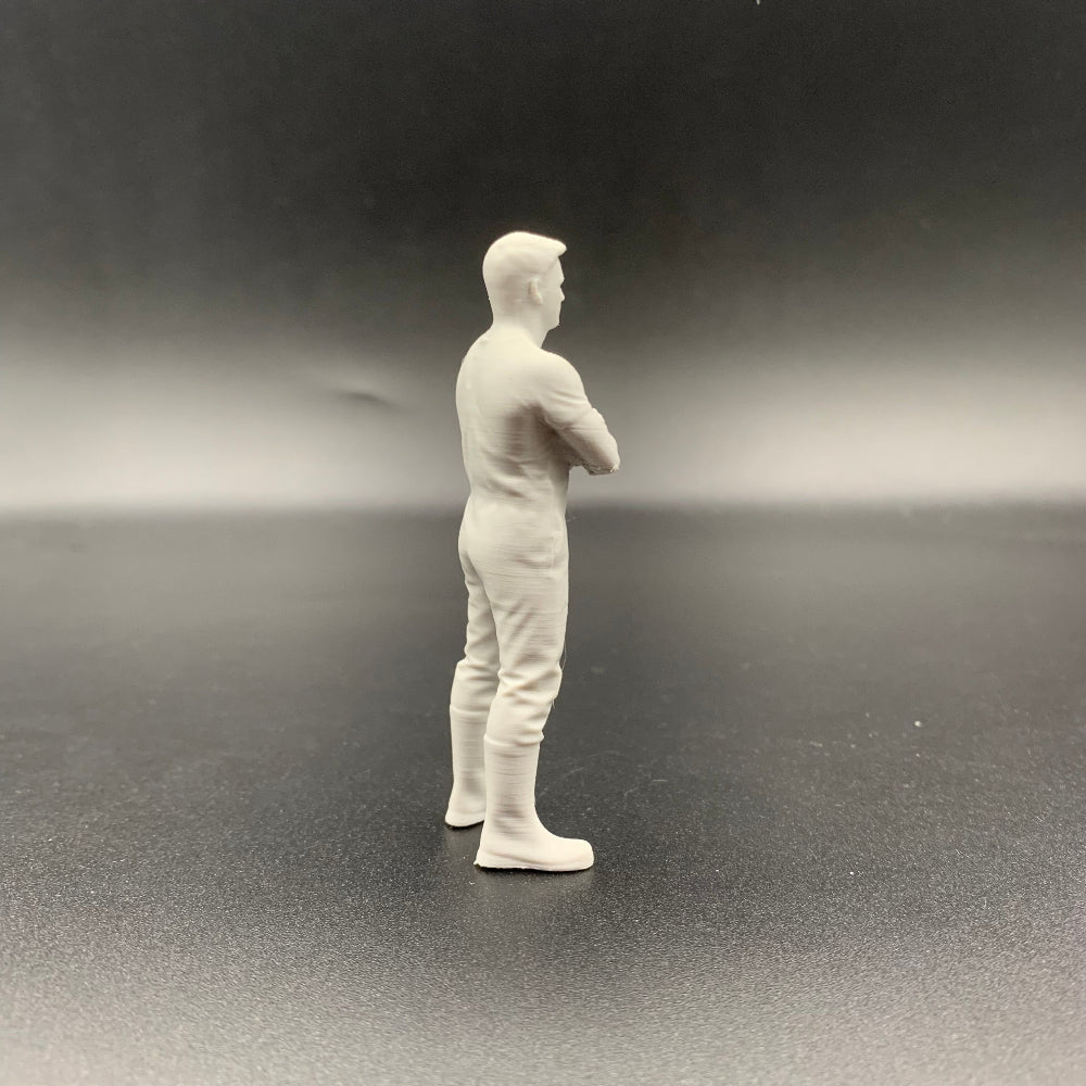  Short Sleeves Arms Folded model boat crew figure