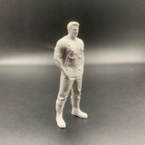 Short Sleeves Fisherman Crew Figure model boat fittings