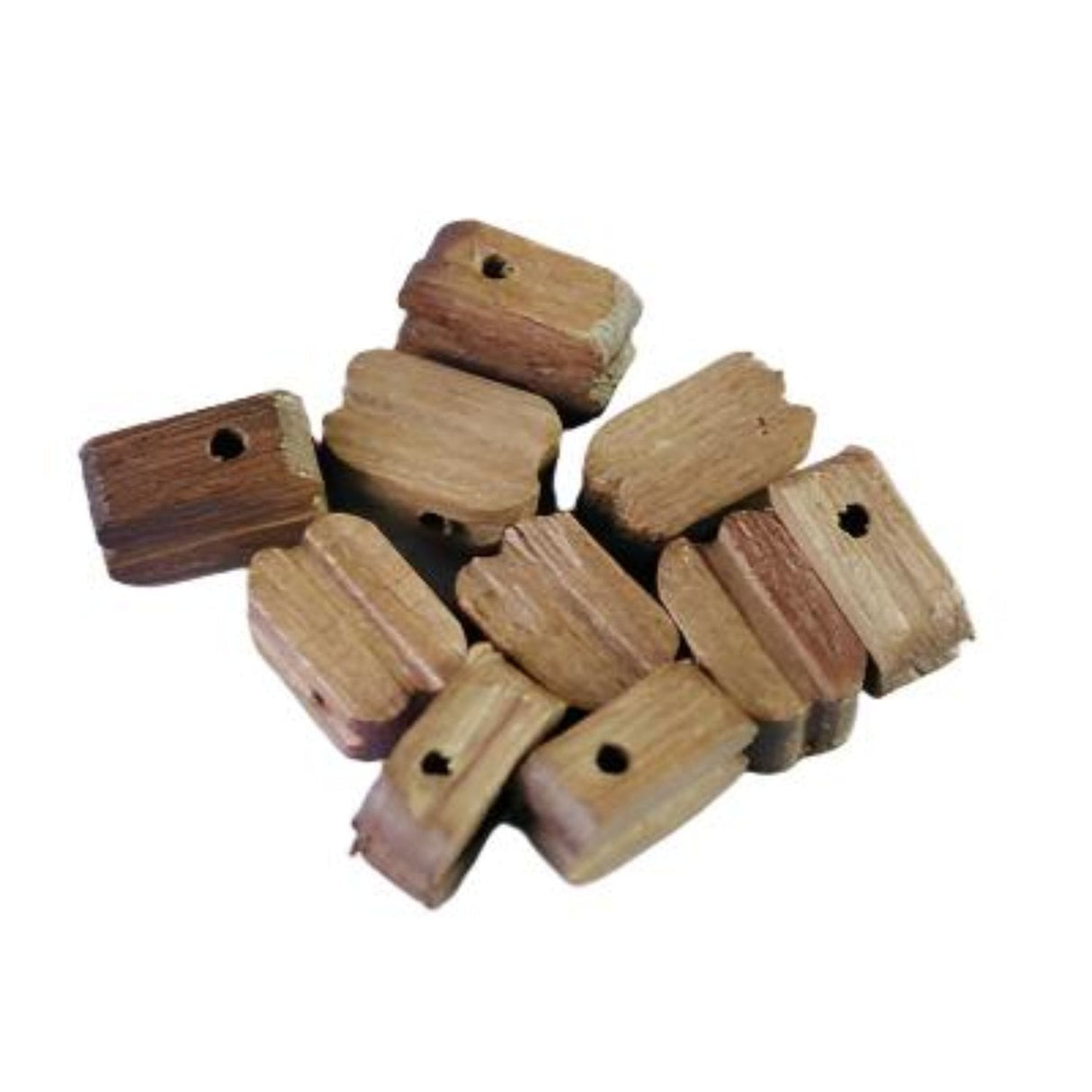 Single Walnut Block 7mm (10) -  -  - Model Realm