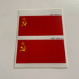 Soviet Union Flag 2 X 100mm