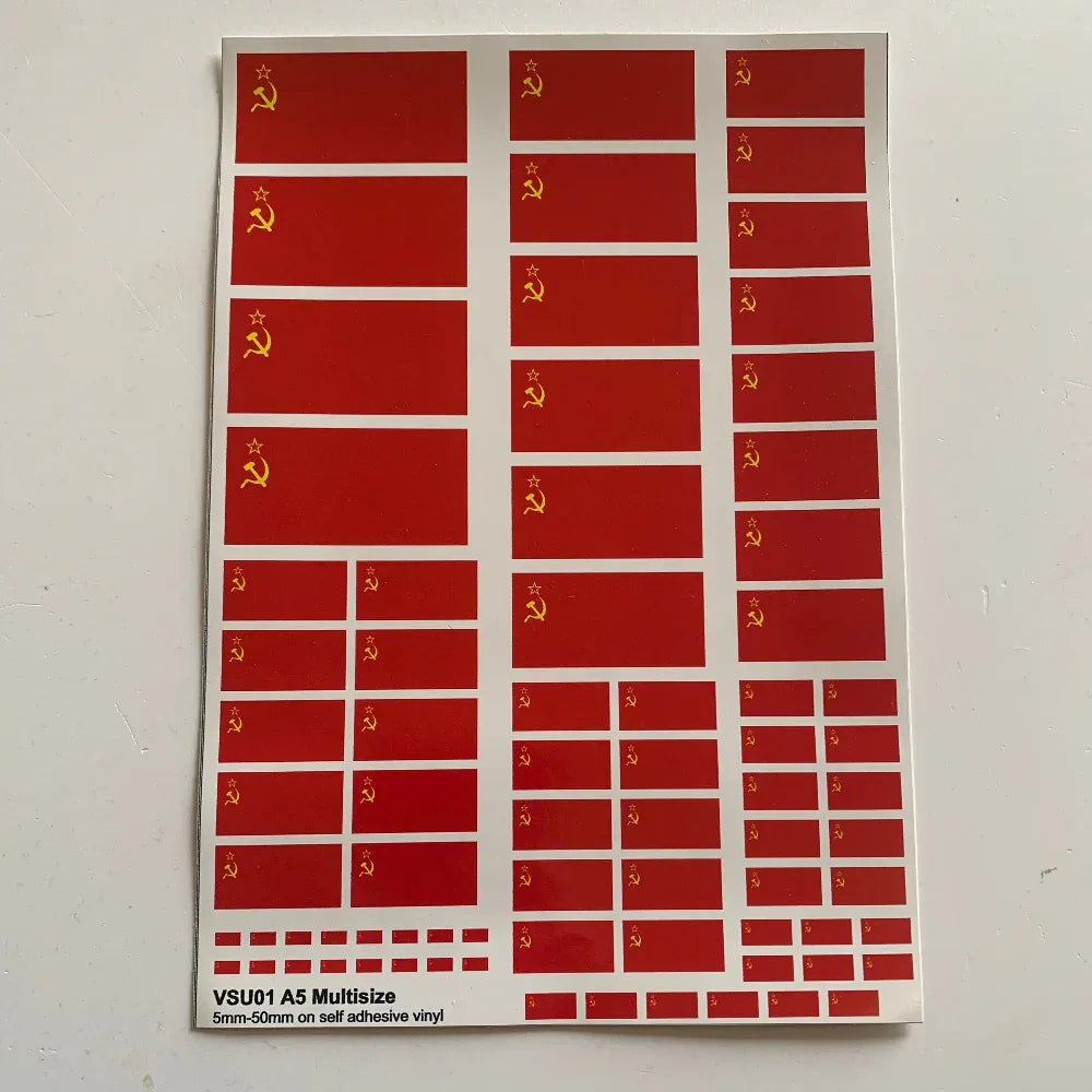 Soviet Union Flag A5 MULTIPACK