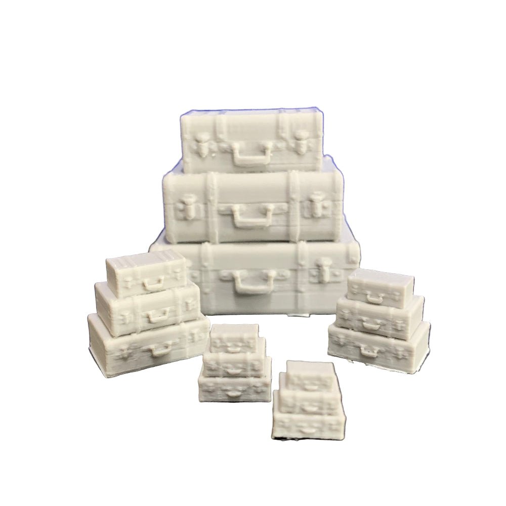 Suitcase Stack for Dioramas