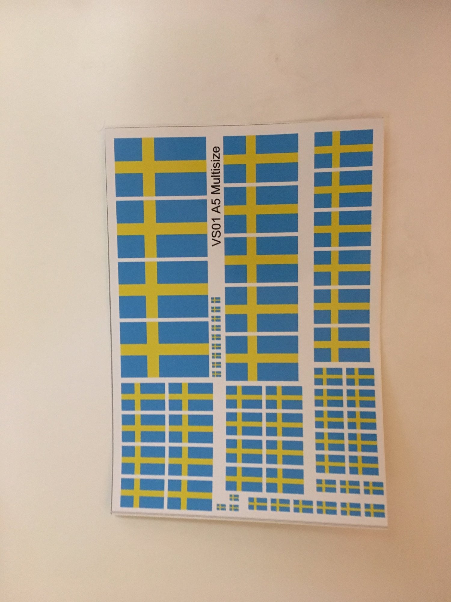 Sweden National Flag -  -  - Model Realm