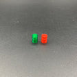 Translucent Navigation Lamps Red and Dark Green