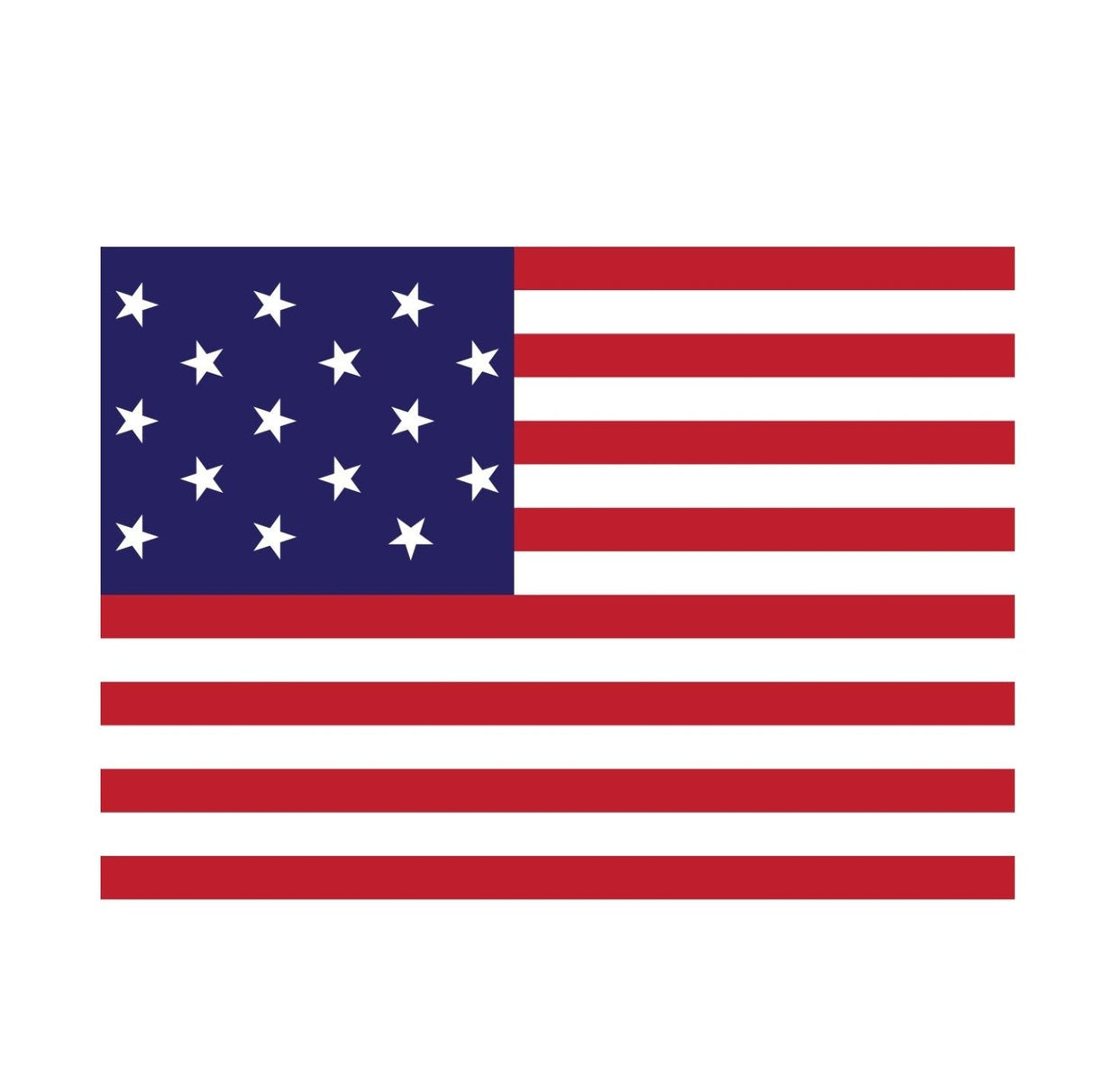 USA 15 Stars 1795-1818 75mm -  -  - Model Realm