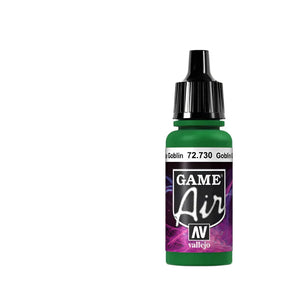 Vallejo Game Air Acrylic Goblin Green 17ml - Model Realm