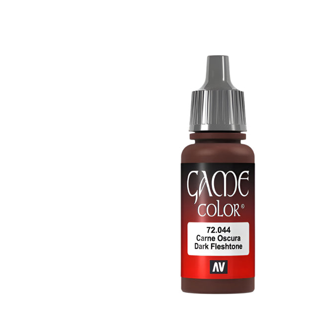 Vallejo Game Color Acrylic Dark Flesh Tone 17ml -  -  - Model Realm