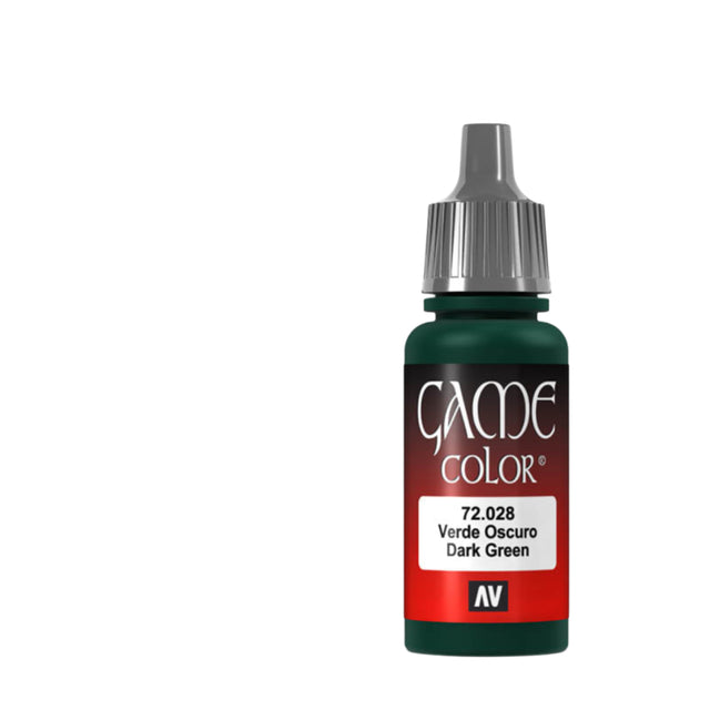 Vallejo Game Color Acrylic Dark Green 17ml -  -  - Model Realm
