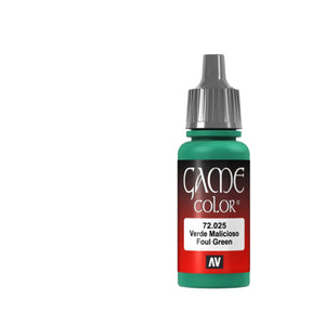 Vallejo Game Color Acrylic Foul Green 17ml - Model Realm
