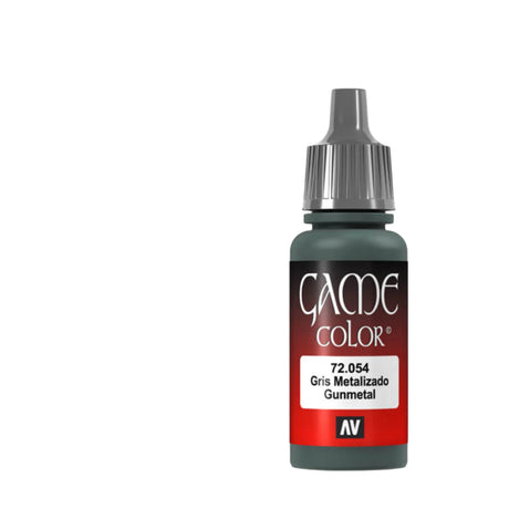 Vallejo Game Color Acrylic Gunmetal 17ml -  -  - Model Realm