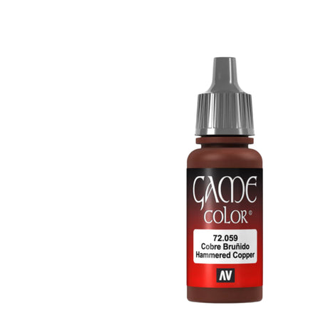 Vallejo Game Color Acrylic Hammered Copper 17ml -  -  - Model Realm