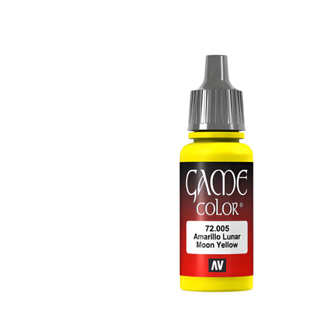 Vallejo Game Color Acrylic Moon Yellow 17ml -  -  - Model Realm