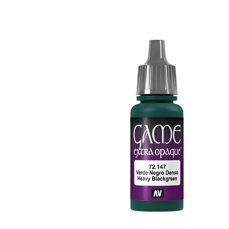 Vallejo Game Color Heavy Black Green 17ml -  -  - Model Realm