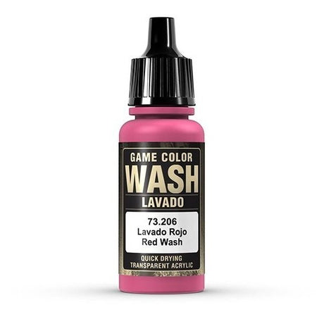 Vallejo Game Color Red Shade Wash 17ml -  -  - Model Realm