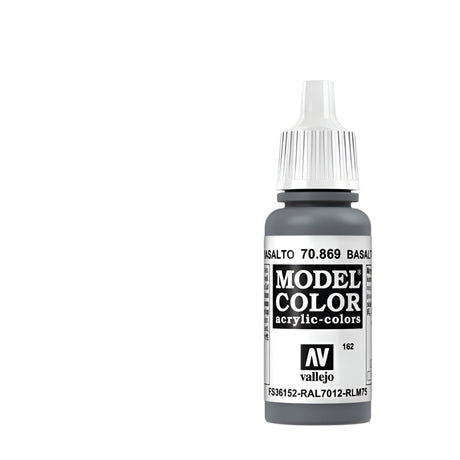 Vallejo Model Color Acrylic Basalt Grey 17ml -  -  - Model Realm