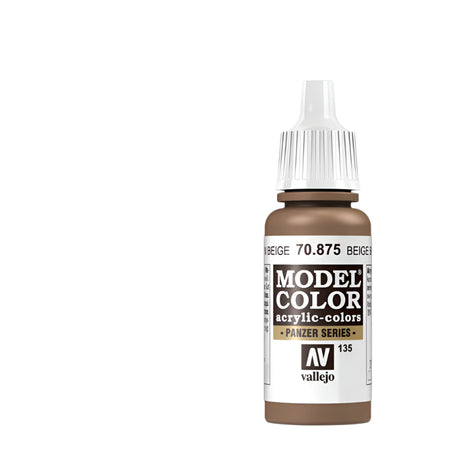 Vallejo Model Color Acrylic Beige Brown 17ml -  -  - Model Realm