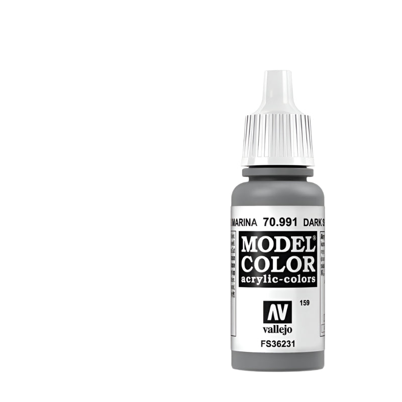 Vallejo Model Color Acrylic Dark Sea Grey 17ml -  -  - Model Realm